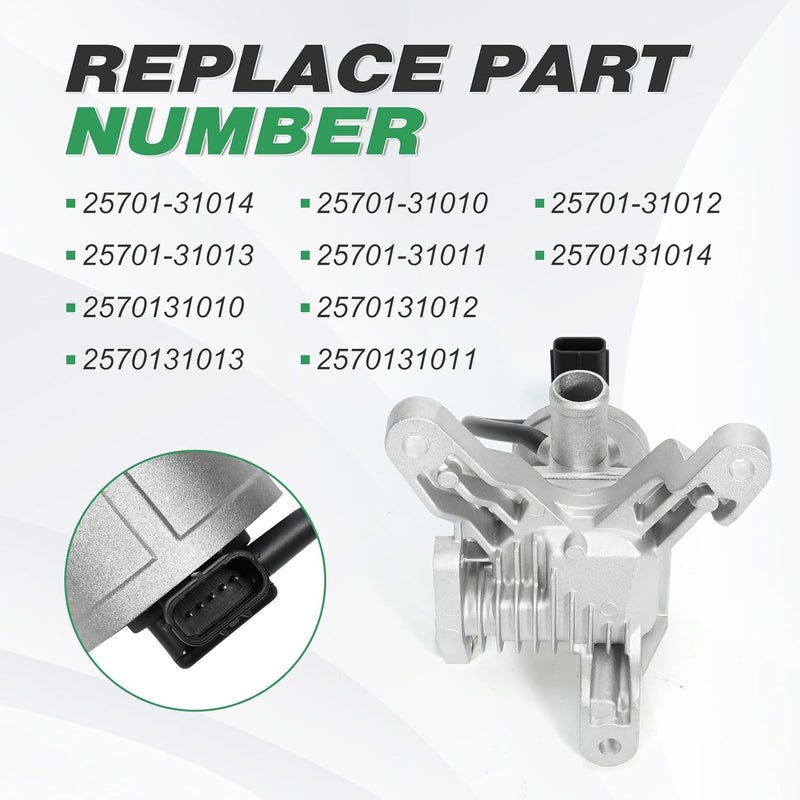 Rendrox 25701-31014 Right Diverter Valve Emission Control NO.1 Compatible with Toyota Tundra 4Runner FJ Cruiser 2010-2024 Air Switch Valve 4.0L V6, Replace 25701-31013 25701-31010 25701-31012 - Image 3
